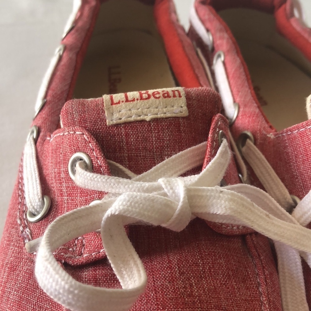 LL Bean boat shoes women’s Sz 6 pink - Picture 3 of 17